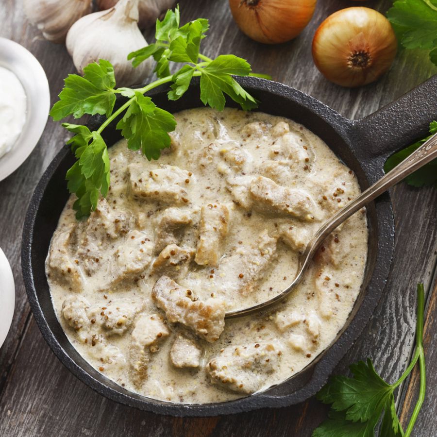 POLLO A LA MOSTAZA MIEL – ROZ